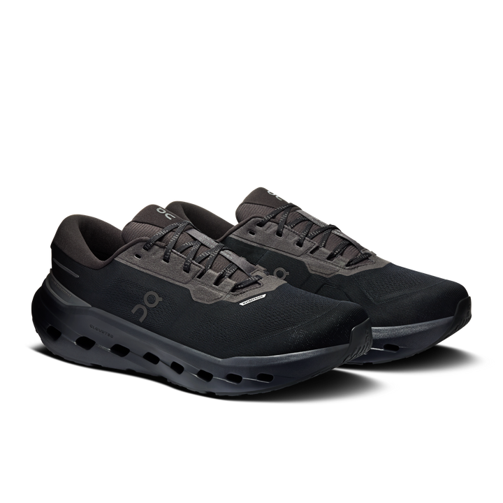 ON Mens Cloudrunner 3 Waterproof - Black/Black - Stability - AW26