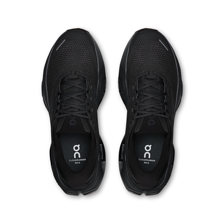 ON Mens Cloudrunner 3 Max - Black/Black - Stability - AW26