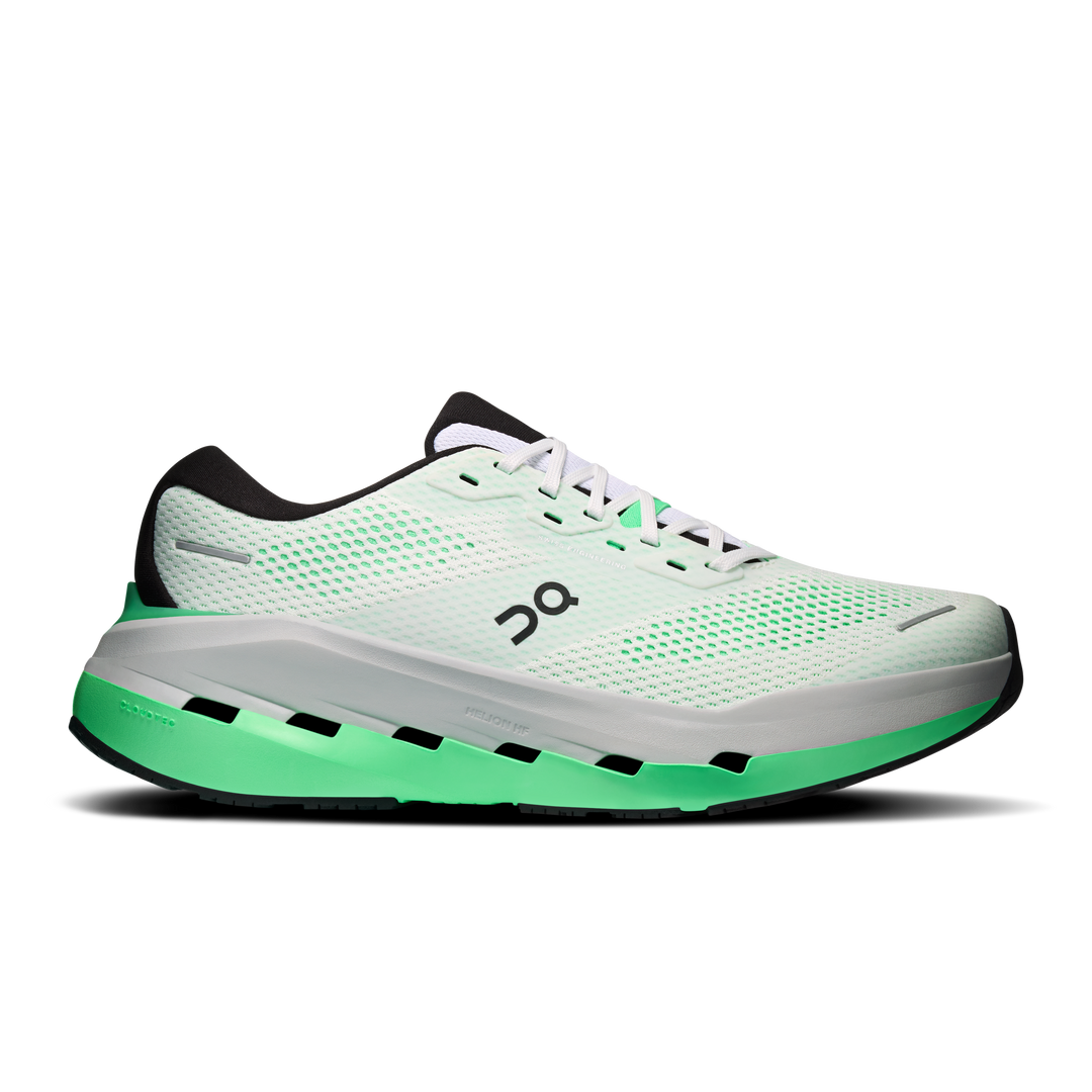 ON Mens Cloudrunner 3 Max - White/Verdite - Stability - AW26