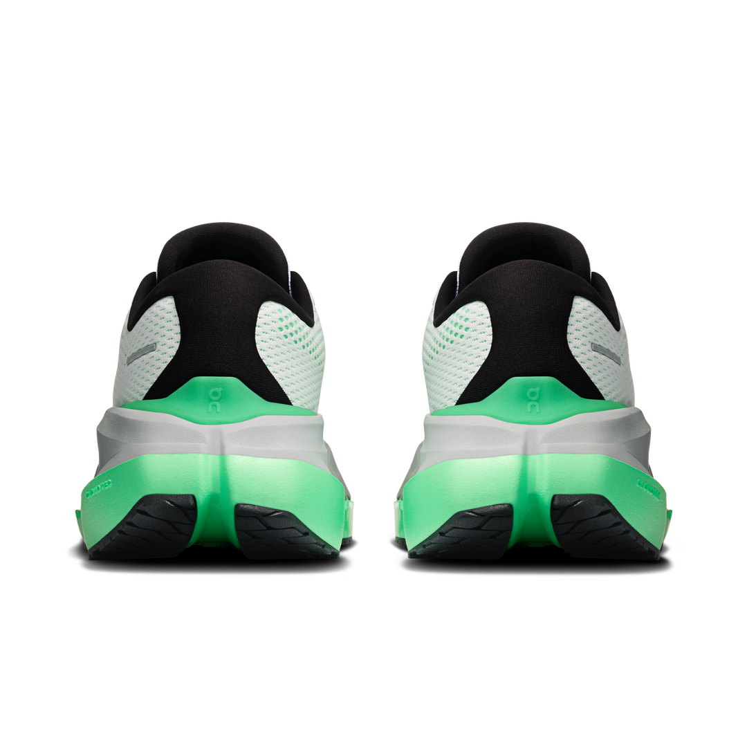 ON Mens Cloudrunner 3 Max - White/Verdite - Stability - AW26