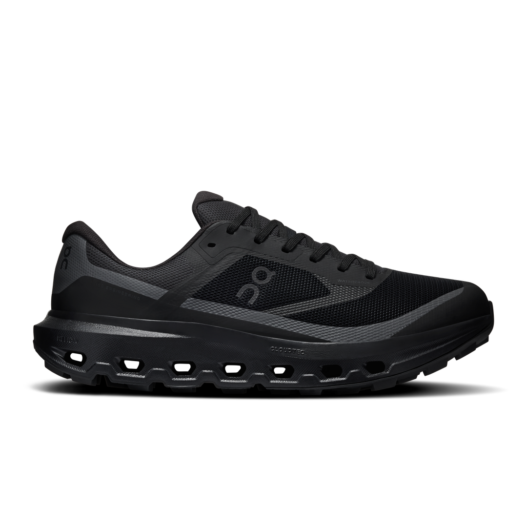 ON Mens Cloudvista 3 Waterproof - Black/Black - Trail - AW26