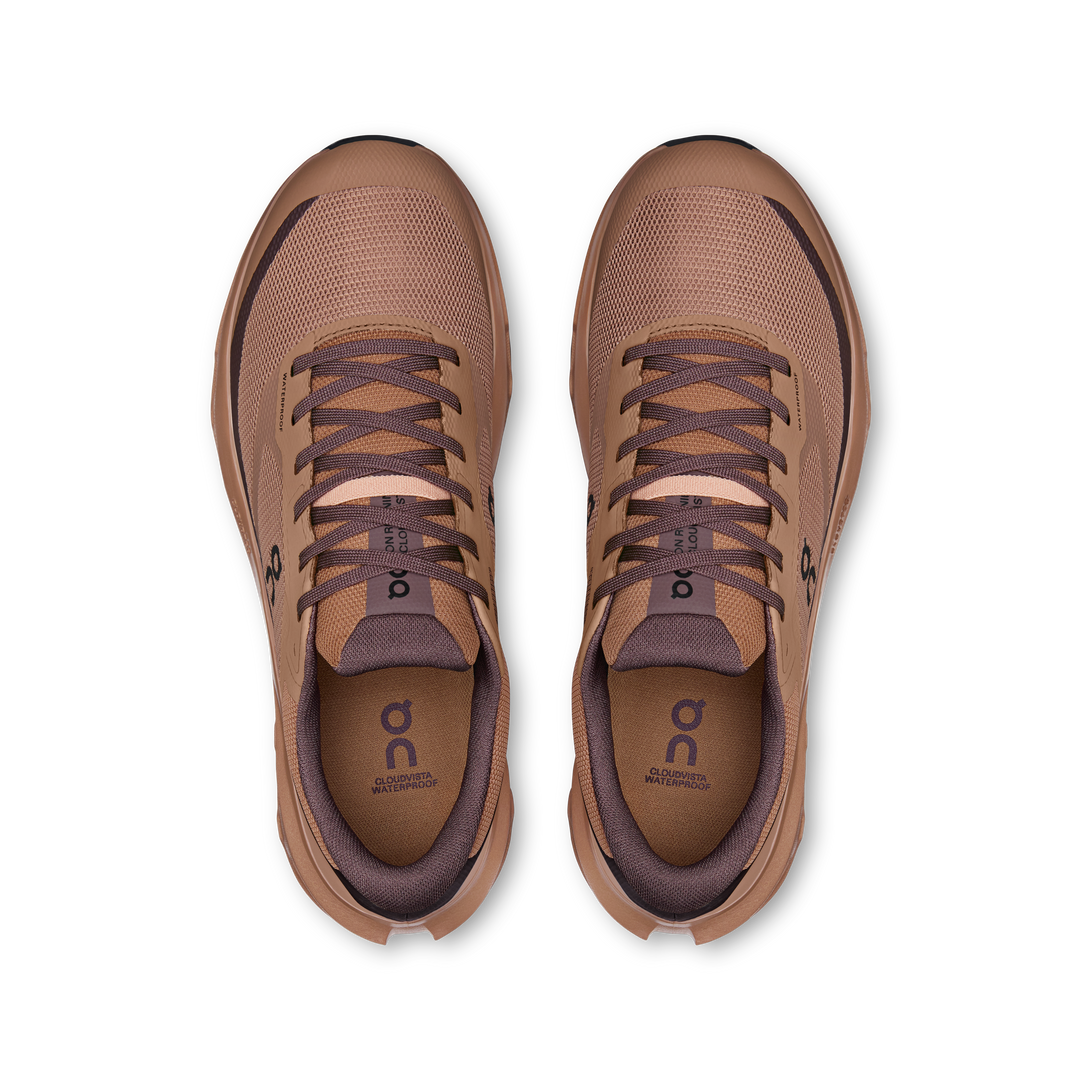 ON Mens Cloudvista 3 Waterproof - Portobello/Mulberry - Trail - AW26