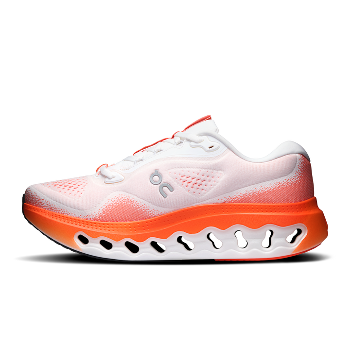 ON Mens Cloudsurfer 3 - White/Flame - AW26