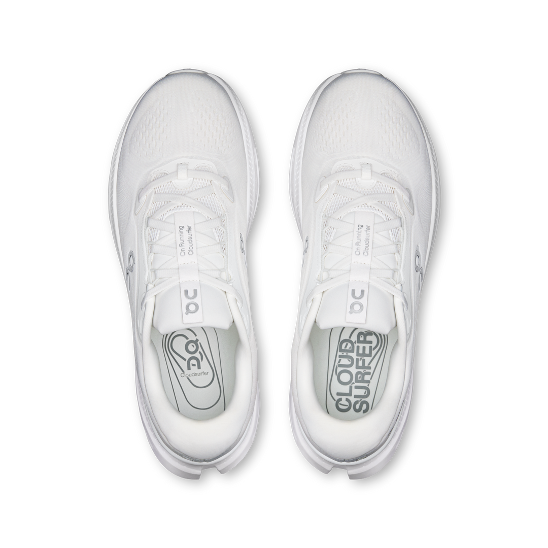 ON Mens Cloudsurfer 3 - White/White - AW26