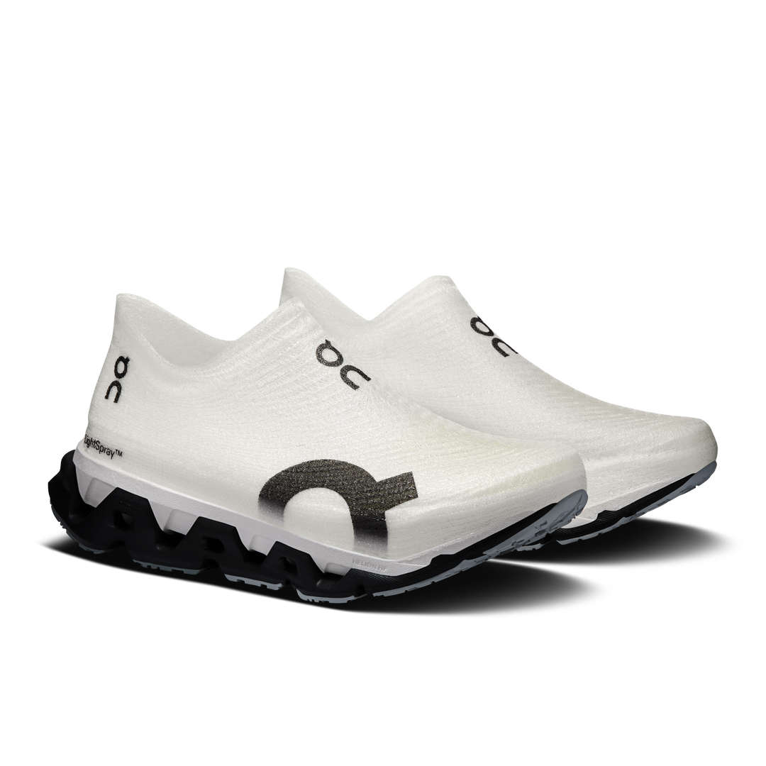 ON Unisex Cloudmonster 3 Hyper Lightspray – Schwarz/Apollo – SS26