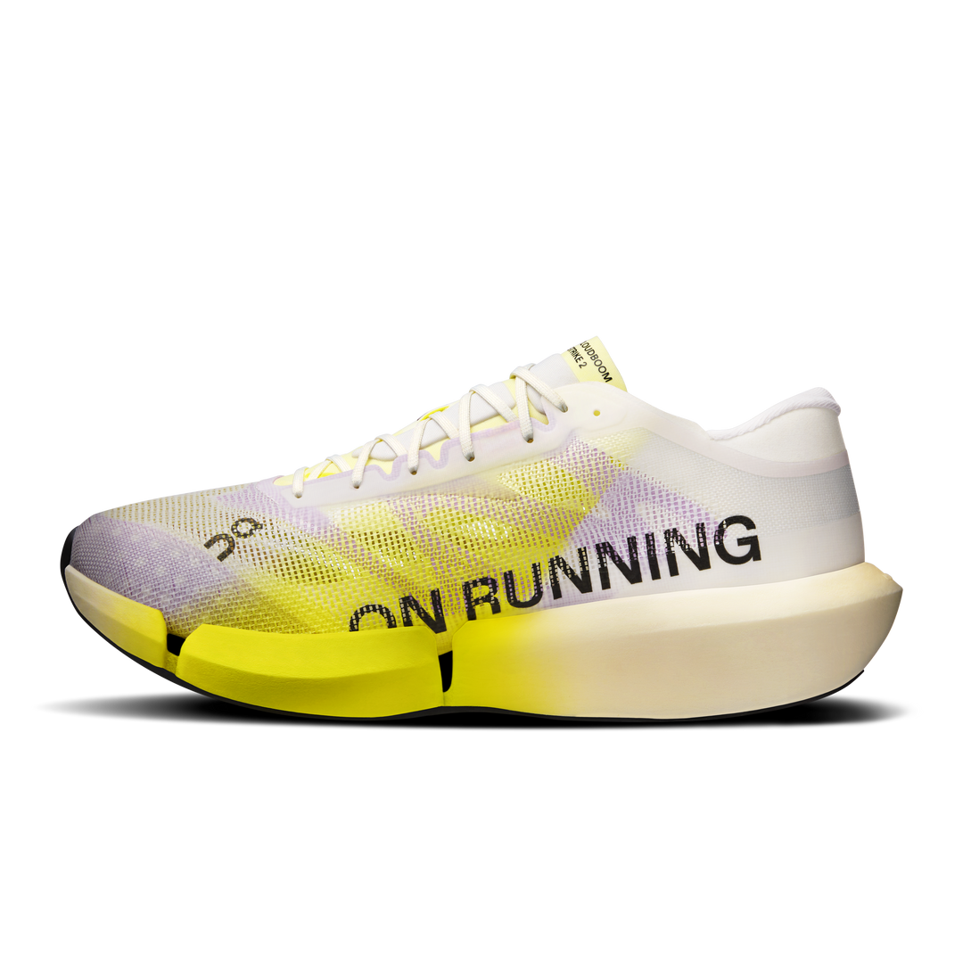 ON Unisex Cloudboom Strike 2 - White/Lime - AW26