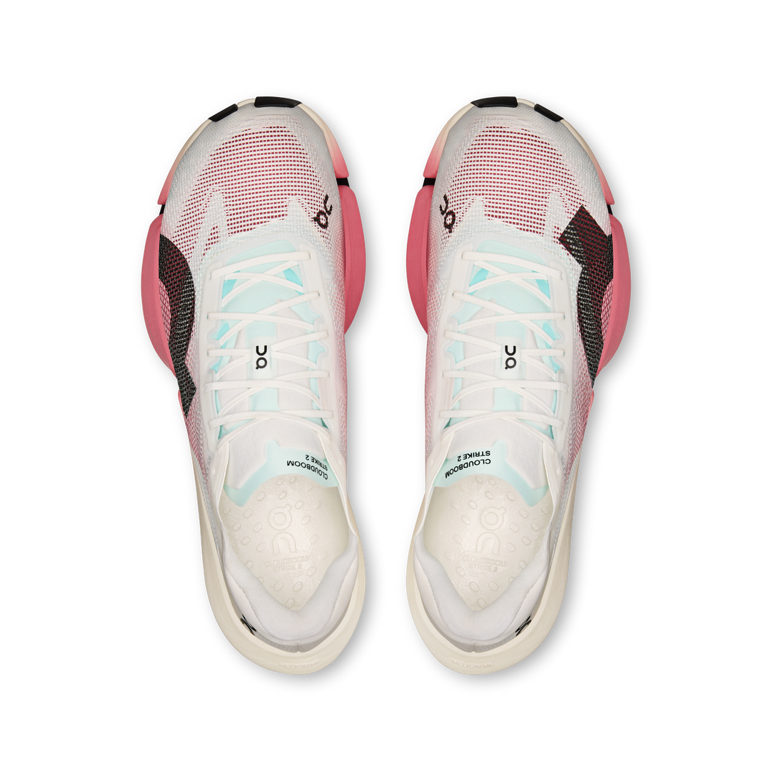 ON Unisex Cloudboom Strike 2 - White/Camellia - AW26