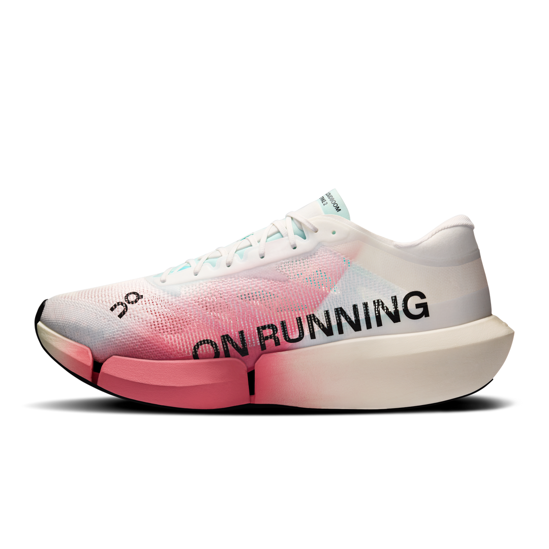 ON Unisex Cloudboom Strike 2 - White/Camellia - AW26