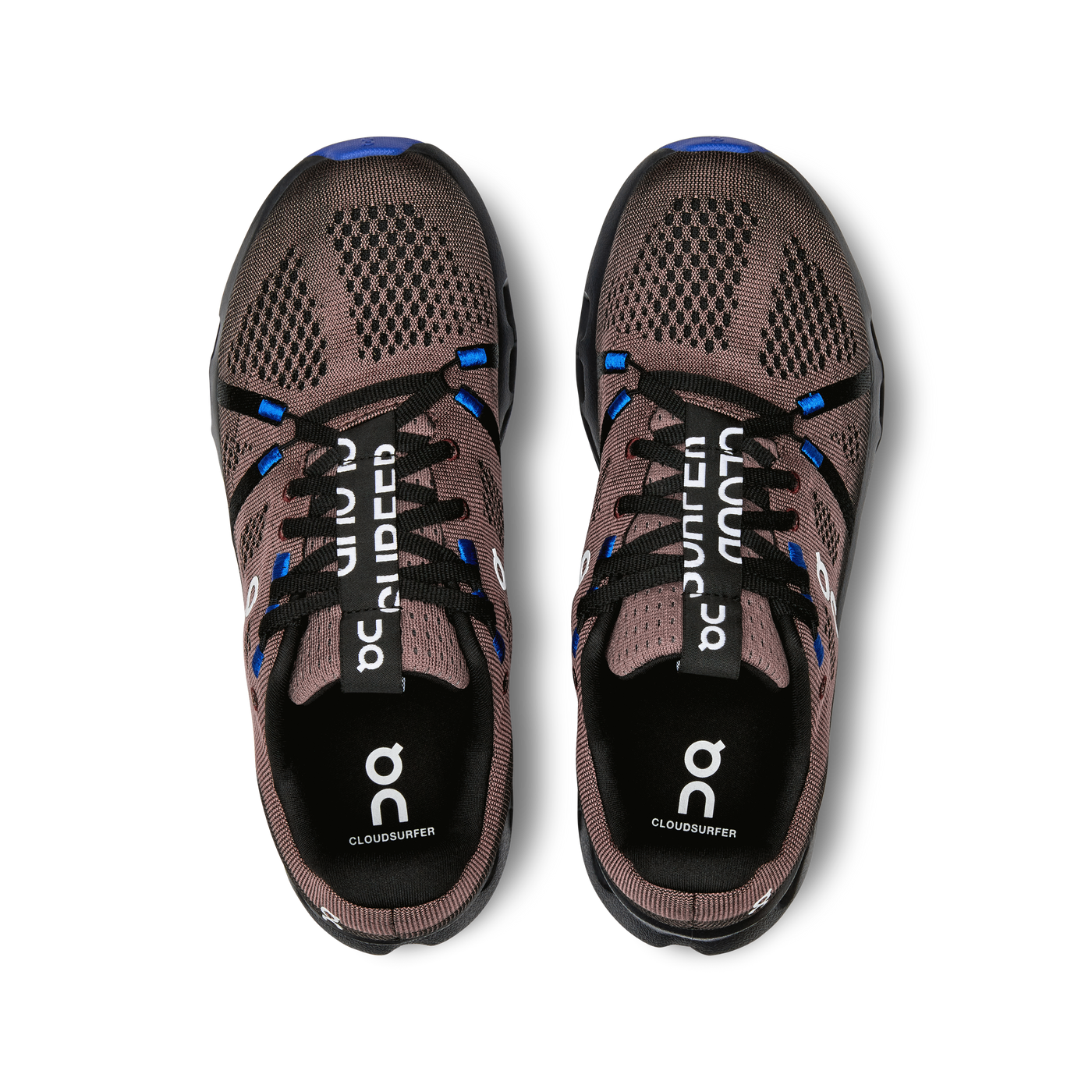 ON Womens Cloudsurfer - Black/Cobalt