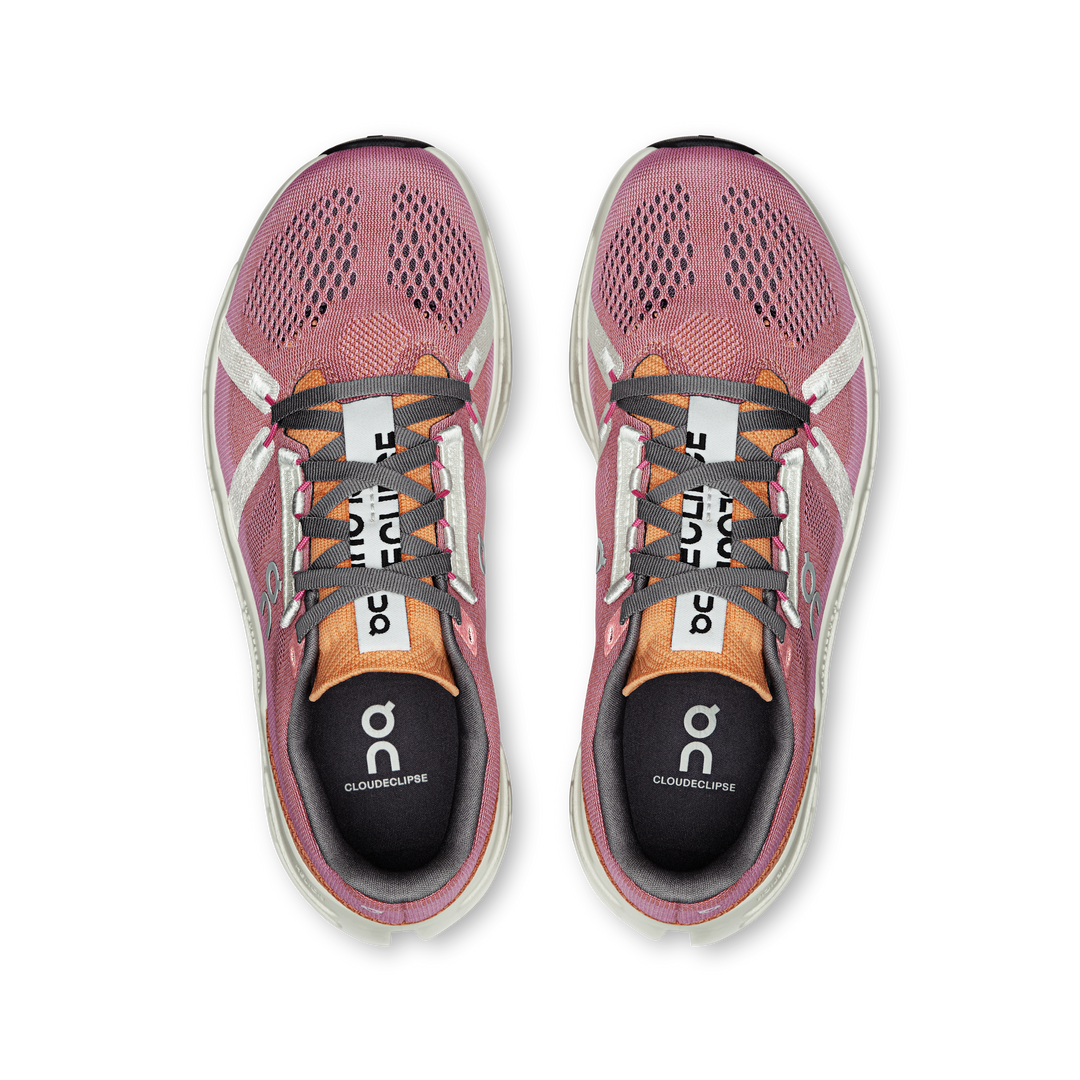 ON Womens Cloudeclipse - Tangerine/Ivory - SS25