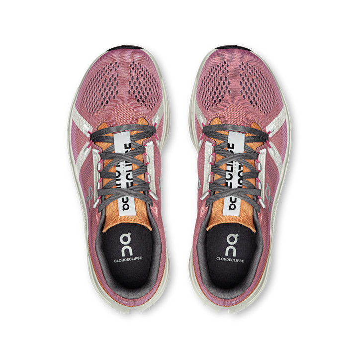 ON Womens Cloudeclipse - Tangerine/Ivory - SS25
