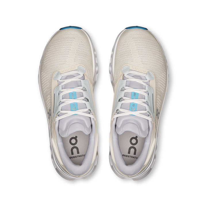 ON Womens Cloudstratus 3 - Cream/Arctic - SS25