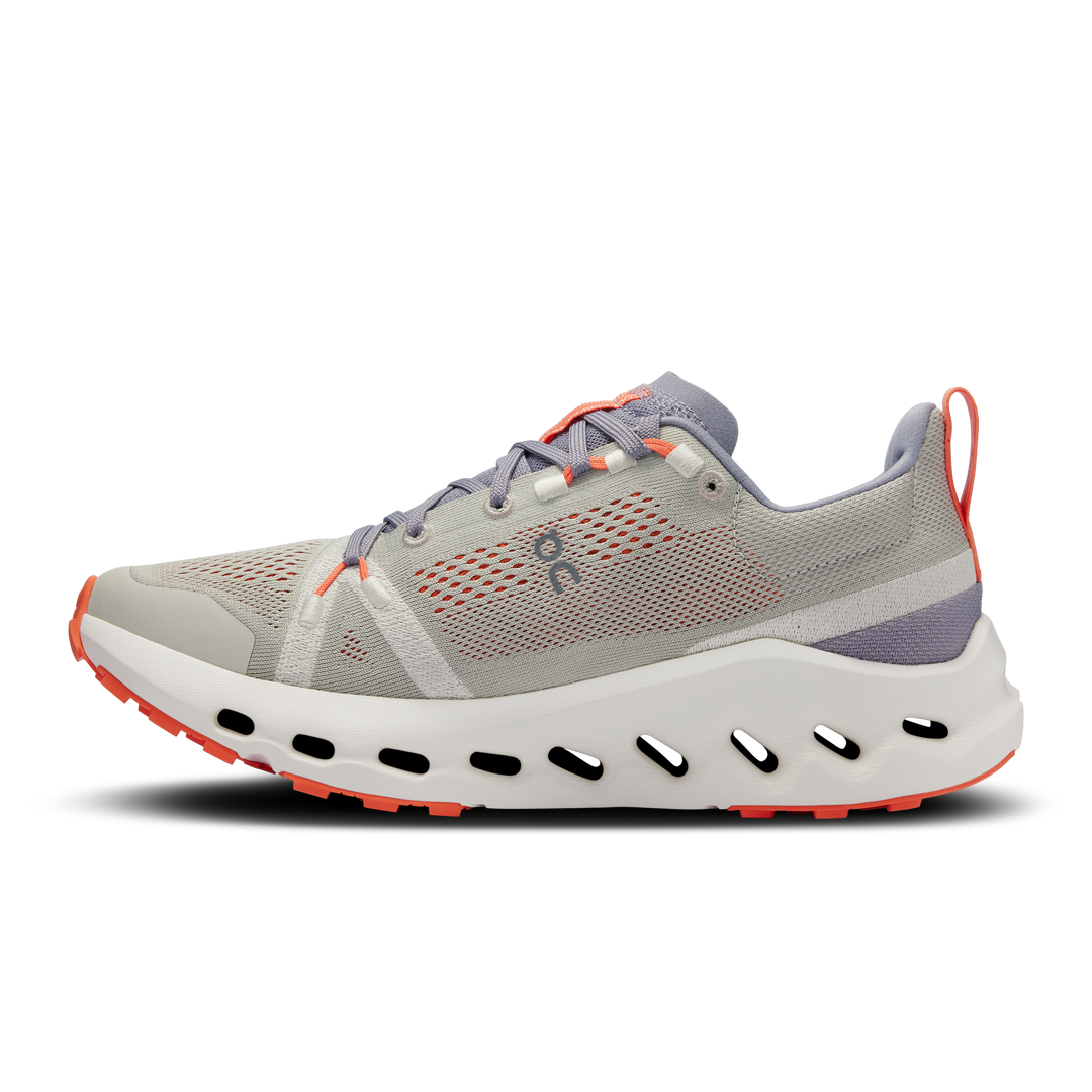 ON Womens Cloudsurfer Trail - Fossil/Ivory - Trail