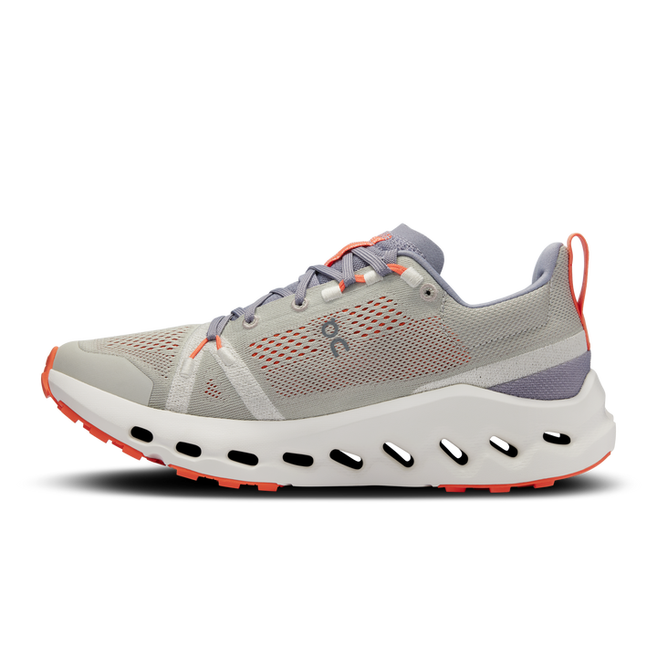 ON Womens Cloudsurfer Trail - Fossil/Ivory - Trail