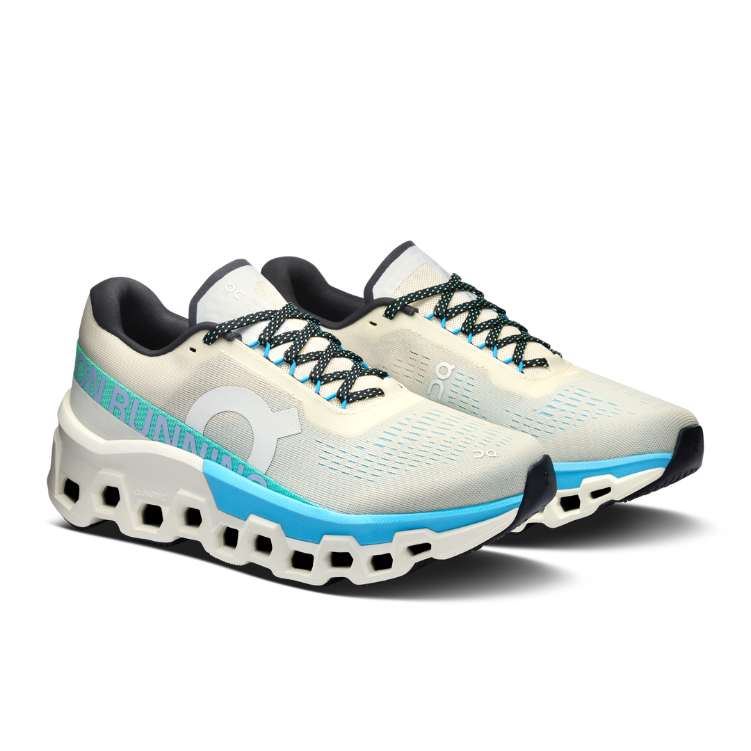 ON Womens Cloudmonster 2 - Cream/Horizon - SS25