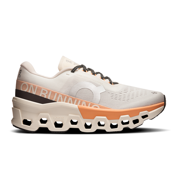 ON Womens Cloudmonster 2 - Ivory/Tangerine - AW25