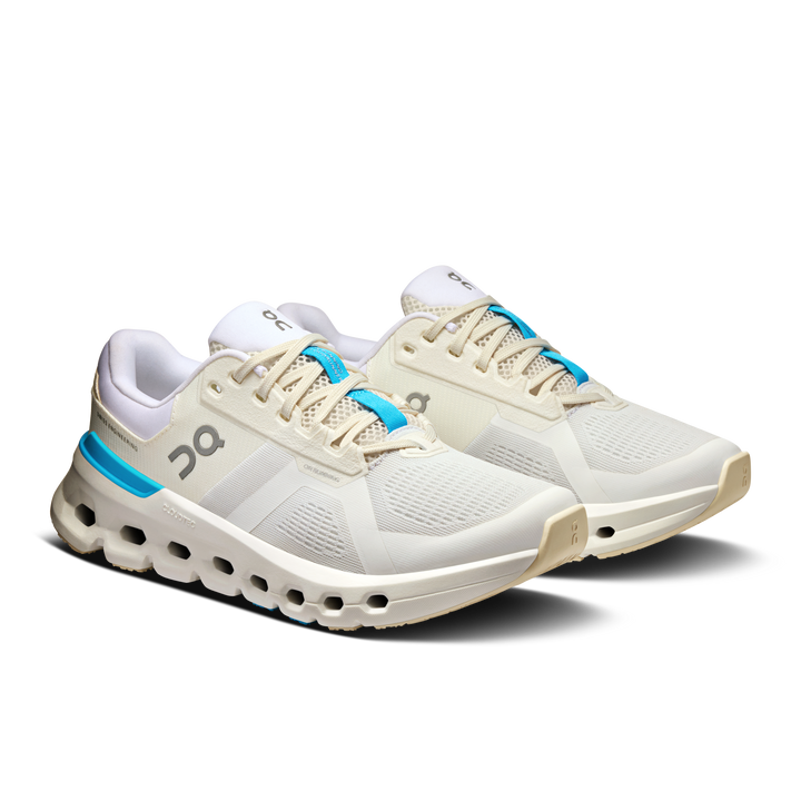 ON Womens Cloudrunner 2 - White/Horizon - Stability - SS25