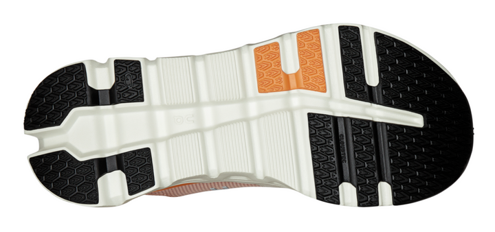 ON Womens Cloudrunner 2 Wide - D Width - Pearl/Tangerine - Stability - SS25