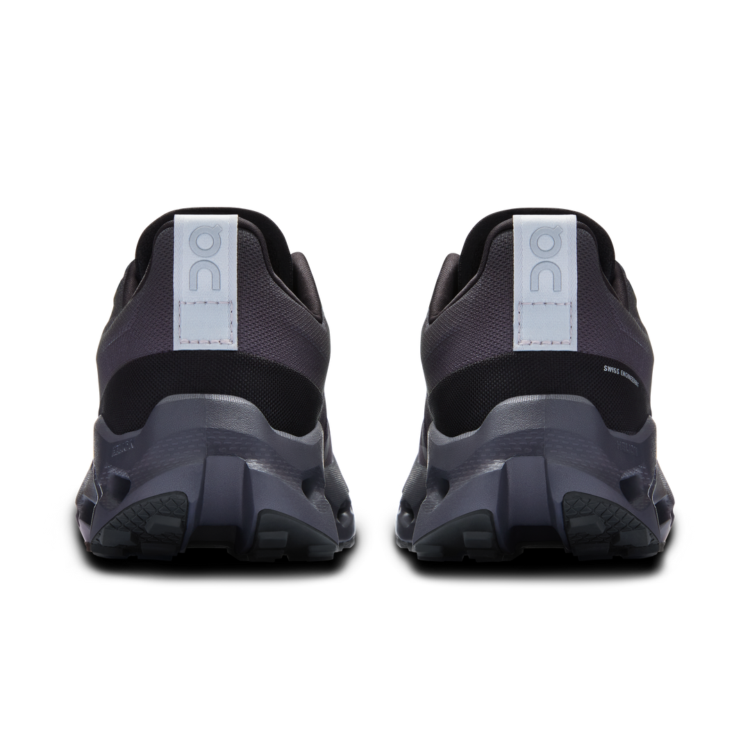 ON Womens Cloudsurfer Trail WP - Black/Eclipse - Trail