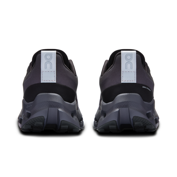 ON Womens Cloudsurfer Trail WP - Black/Eclipse - Trail