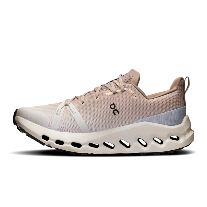 ON Womens Cloudsurfer Trail WP - Desert/Wolf - Trail - SS25