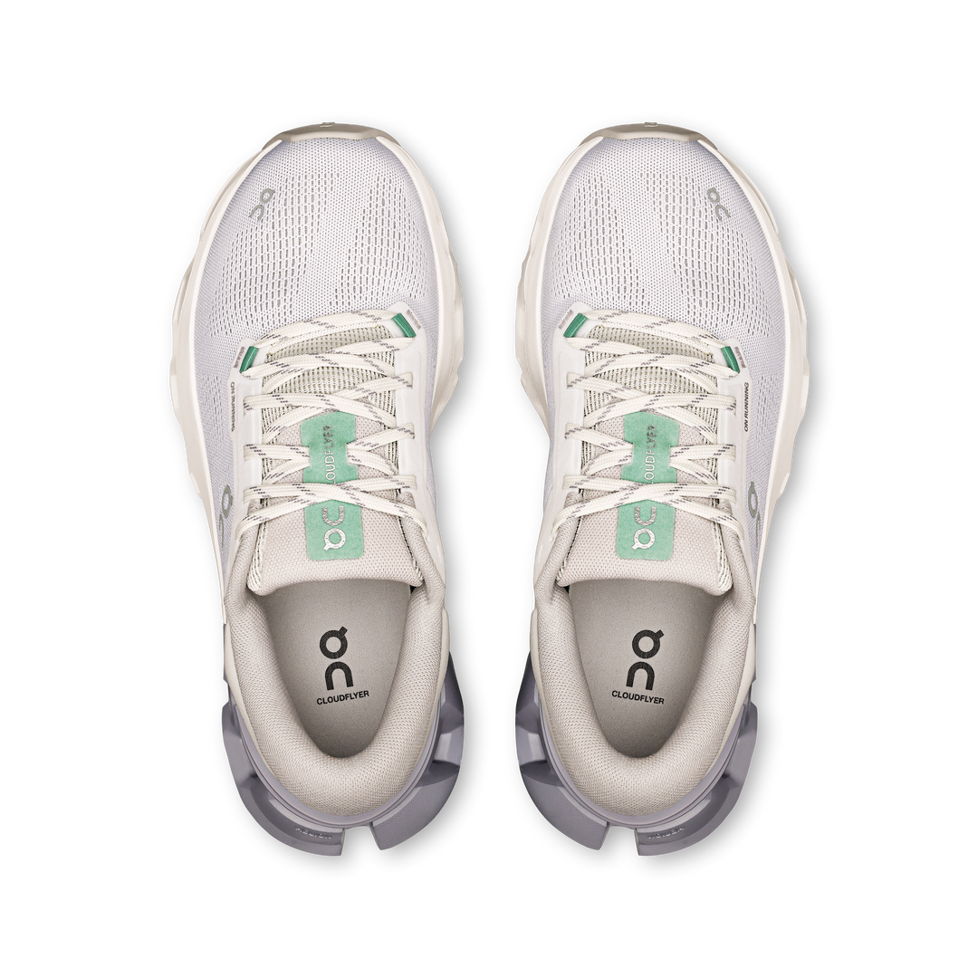 ON Womens Cloudflyer 5 - White/Lilac - AW25