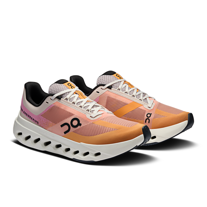 ON Womens Cloudsurfer Next - Tangerine/Ivory - SS25