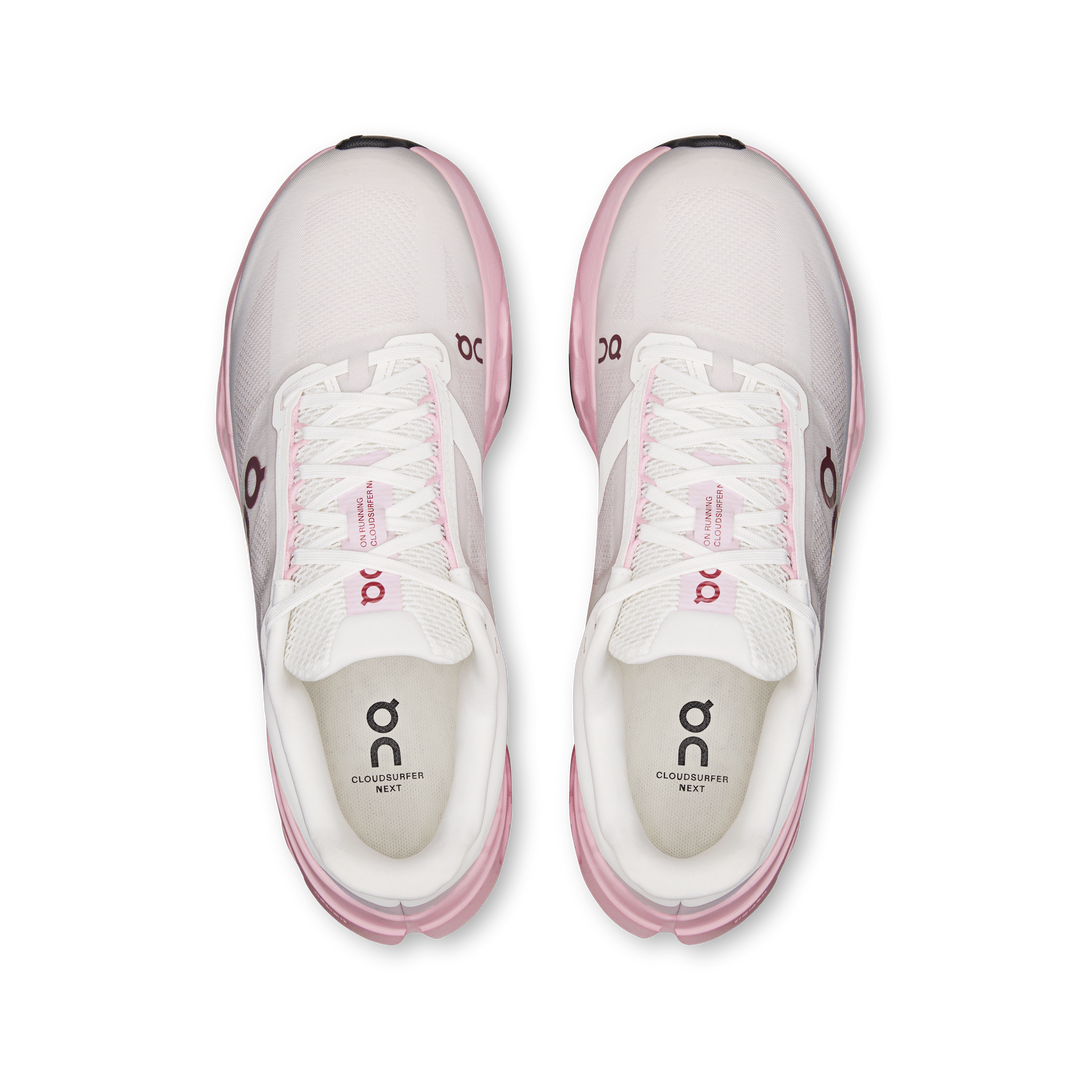 ON Womens Cloudsurfer Next - Peony/Ivory - AW26