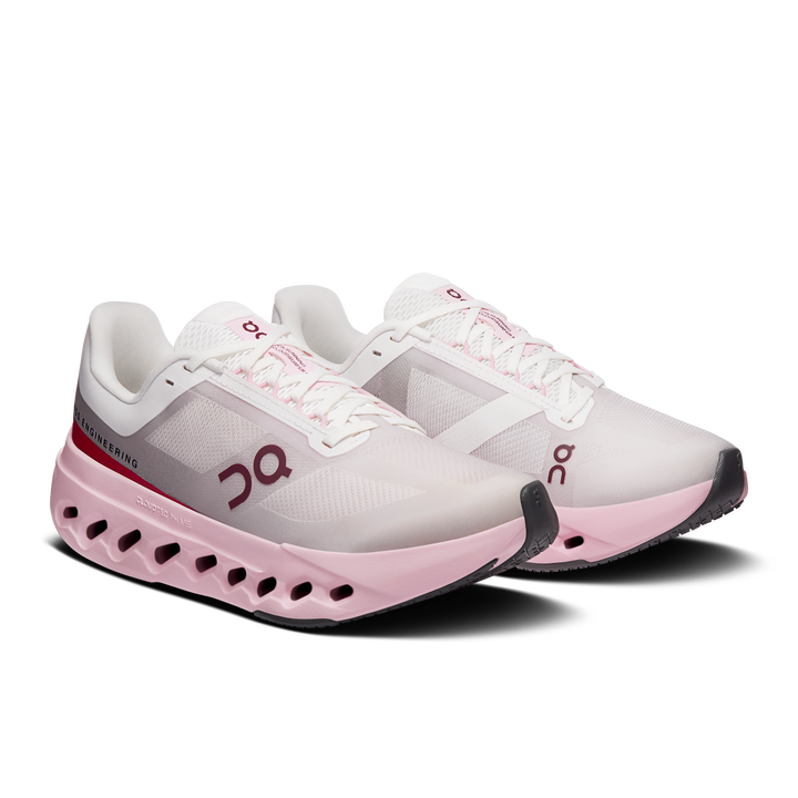 ON Womens Cloudsurfer Next - Peony/Ivory - AW26