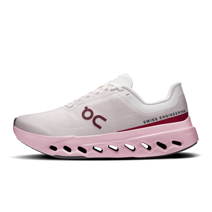 ON Womens Cloudsurfer Next - Peony/Ivory - AW26