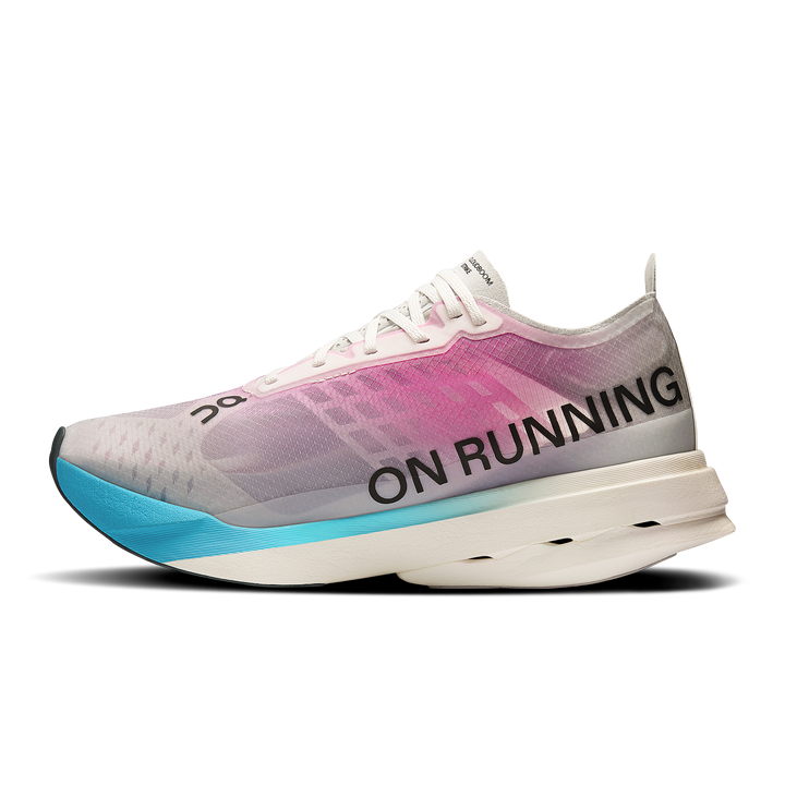 ON Womens Cloudboom Strike - White/Horizon - AW25