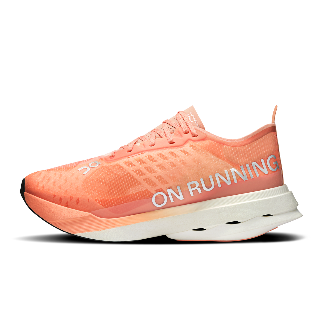 ON Womens Cloudboom Strike - Sunstone/White - SS26
