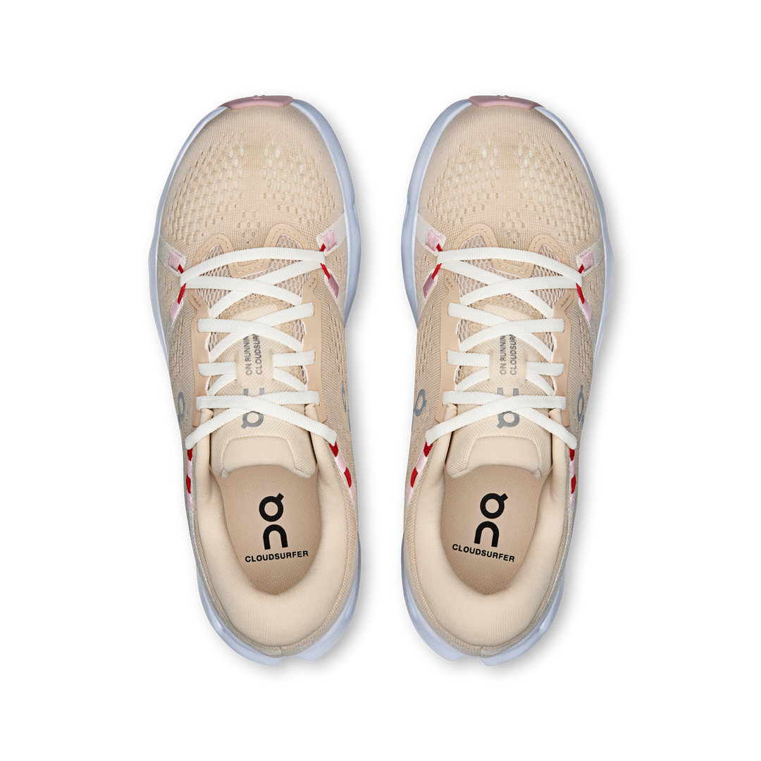 ON Womens Cloudsurfer 2 - Sand/Ivory | Run North West