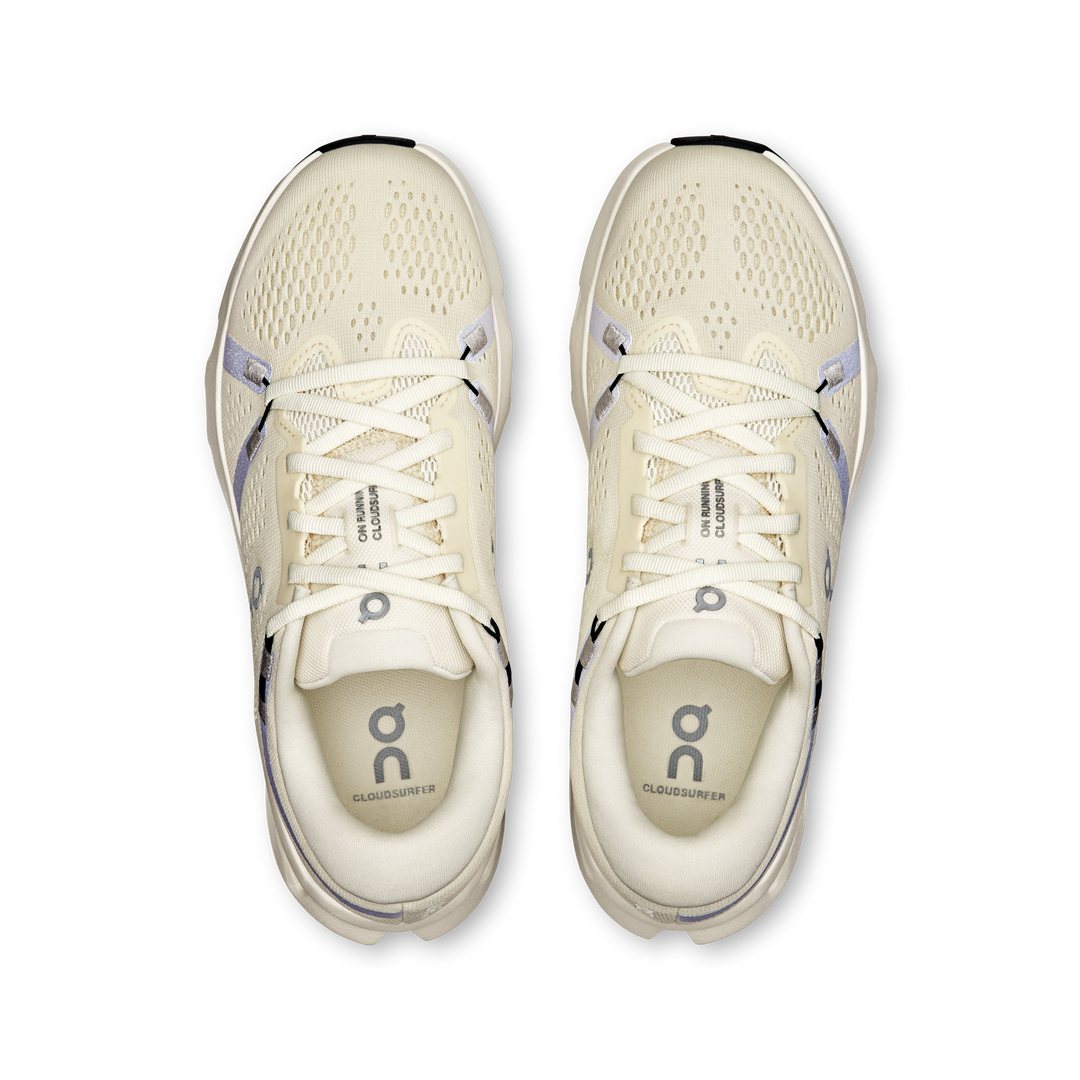 ON Womens Cloudsurfer 2 - Ivory/Ivory - SS25