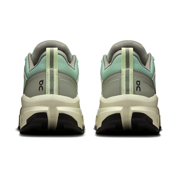 ON Womens Cloudrock Low Waterproof - Mineral/Aloe - Trail - SS25