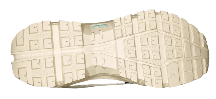 ON Womens Cloudrock Low Waterproof - Ivory/Ivory - Trail - AW25