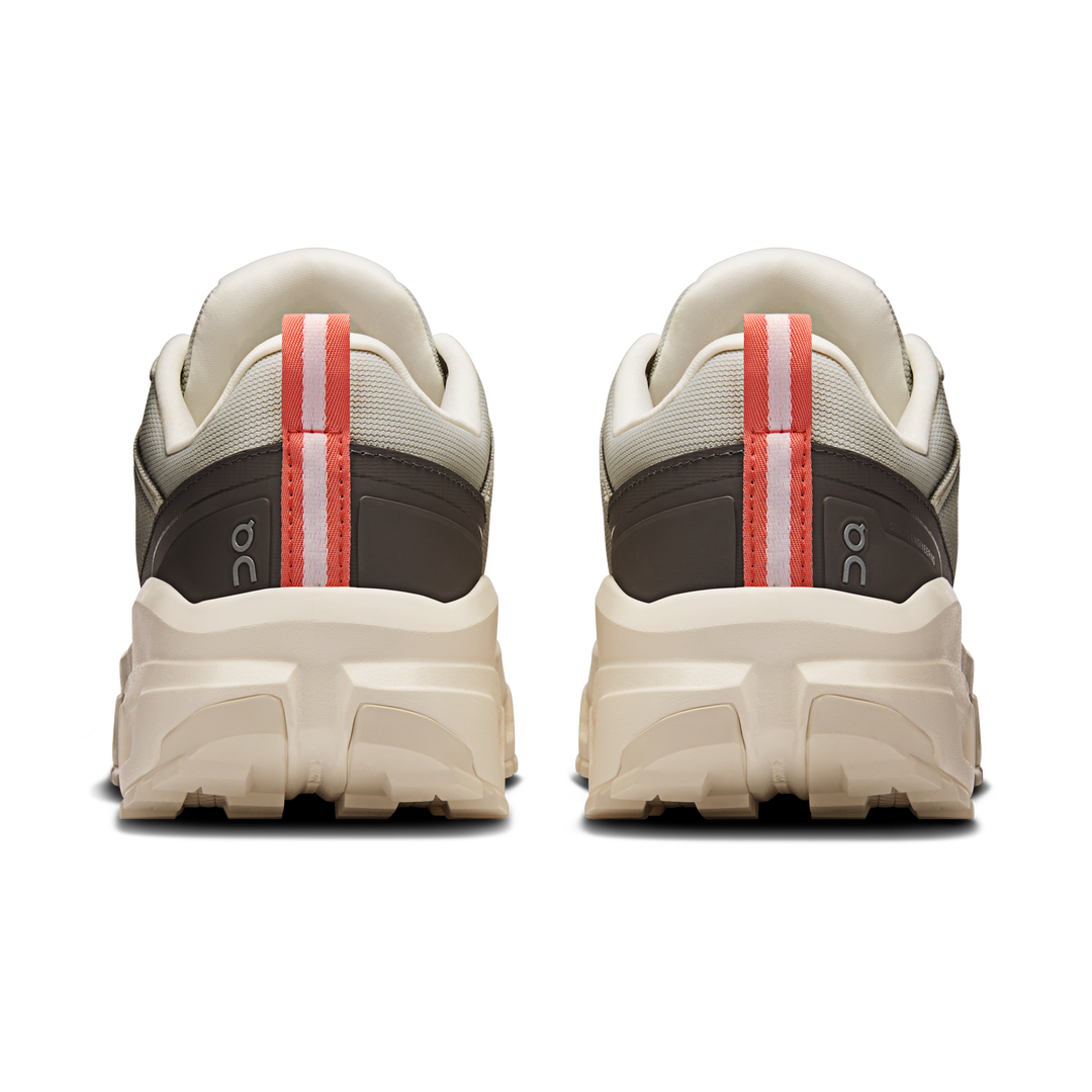 ON Womens Cloudrock Low Waterproof - Ivory/Ivory - Trail - AW25