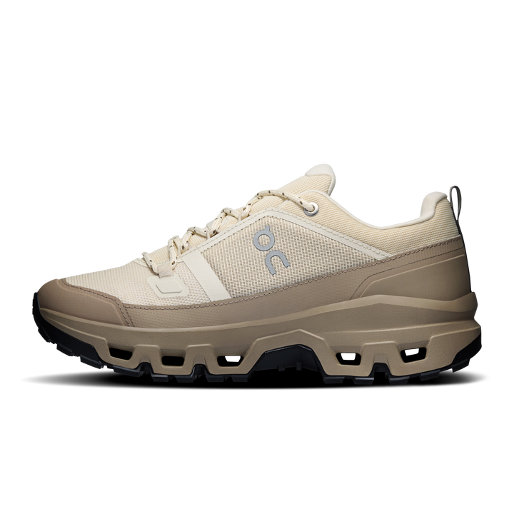 ON Womens Cloudrock Low Waterproof - Grain/Soba - Trail - AW26