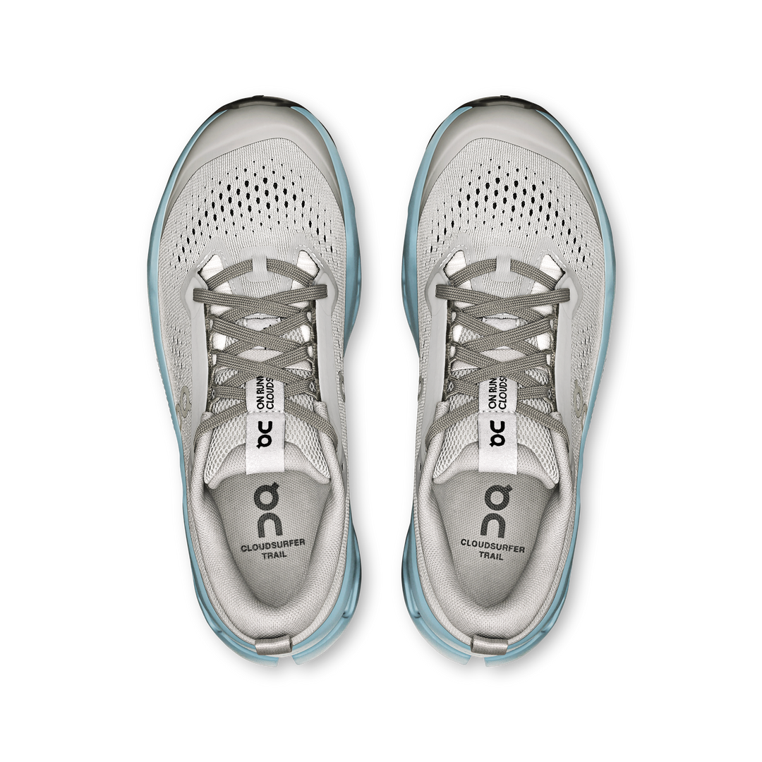 ON Womens Cloudsurfer Trail 2 - Glacier/Dust - Trail - AW25