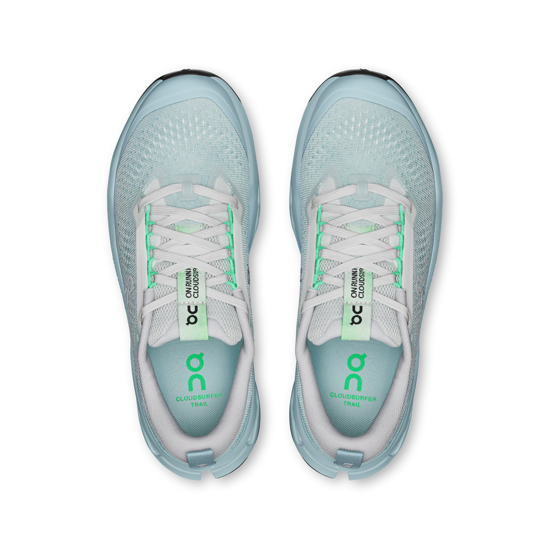 ON Womens Cloudsurfer Trail 2 - Chalk/Gardenia - Trail - AW26