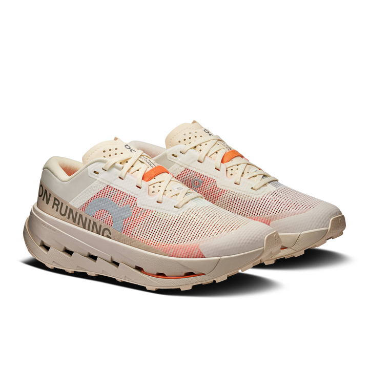 ON Womens Cloudultra 3 - Ivory/Pearl - Trail - AW25