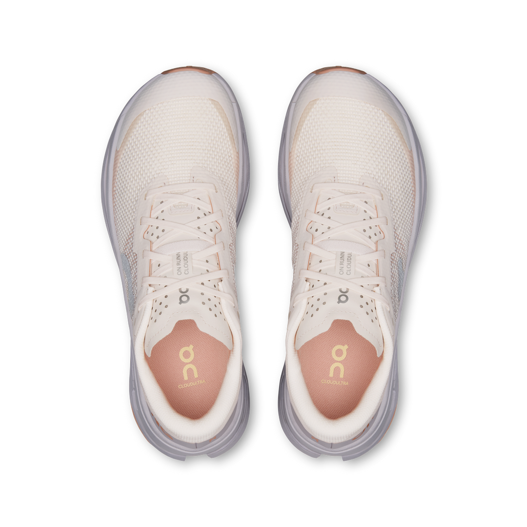ON Womens Cloudultra 3 - Oyster/Ether - Trail - AW26
