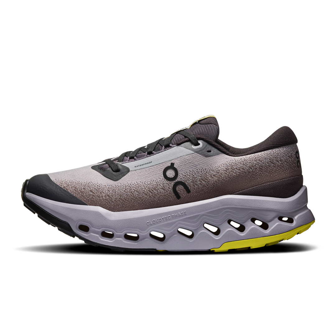 ON Womens Cloudsurfer Trail 2 WP - Black/Lilac - Trail - AW25