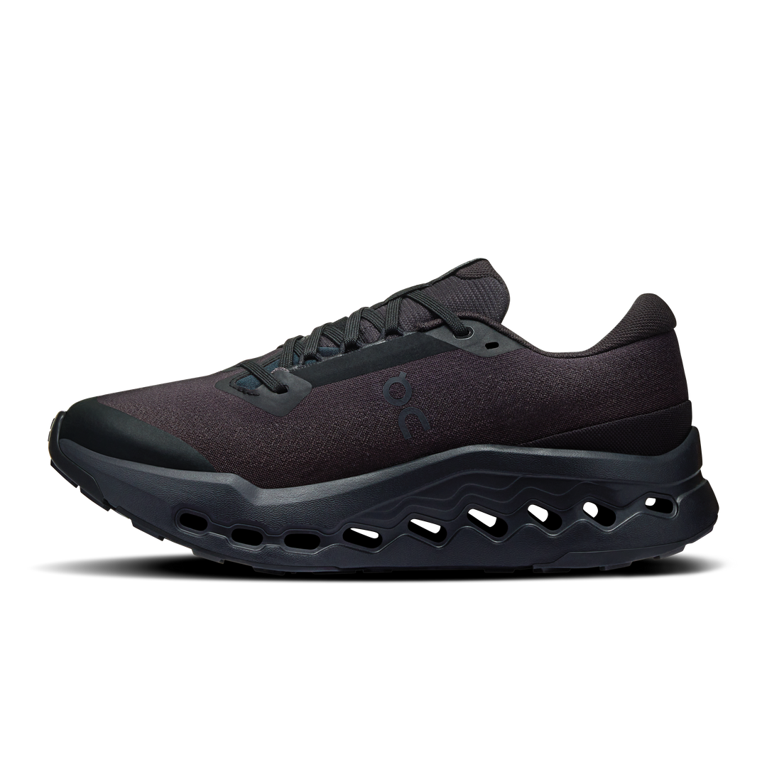 ON Femme Cloudsurfer Trail 2 WP - Noir/Noir - Trail - AW25