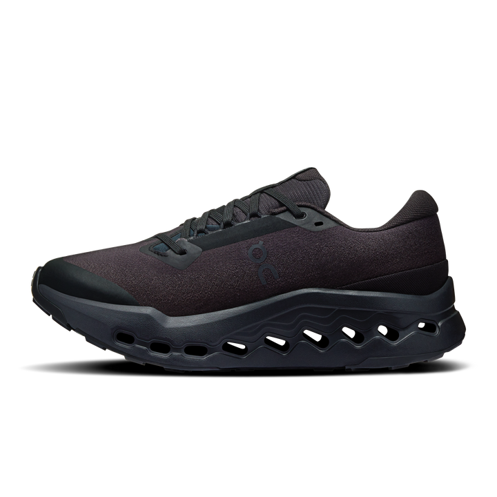 ON Femme Cloudsurfer Trail 2 WP - Noir/Noir - Trail - AW25