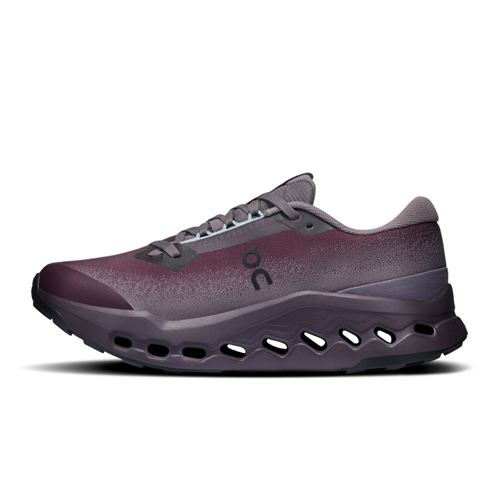ON Womens Cloudsurfer Trail 2 WP - Urchin/Pebble - Trail - AW26