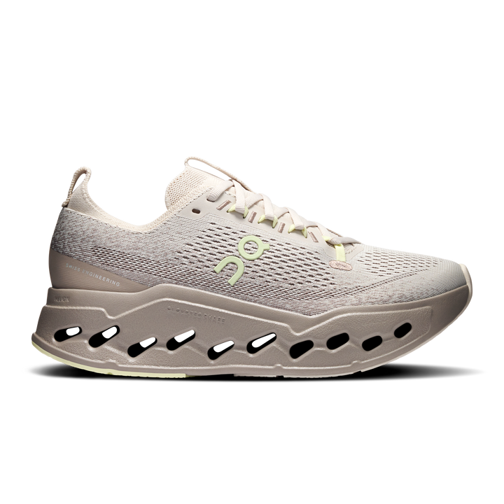 ON Damen Cloudsurfer Max – Pelican/Limelight – SS26