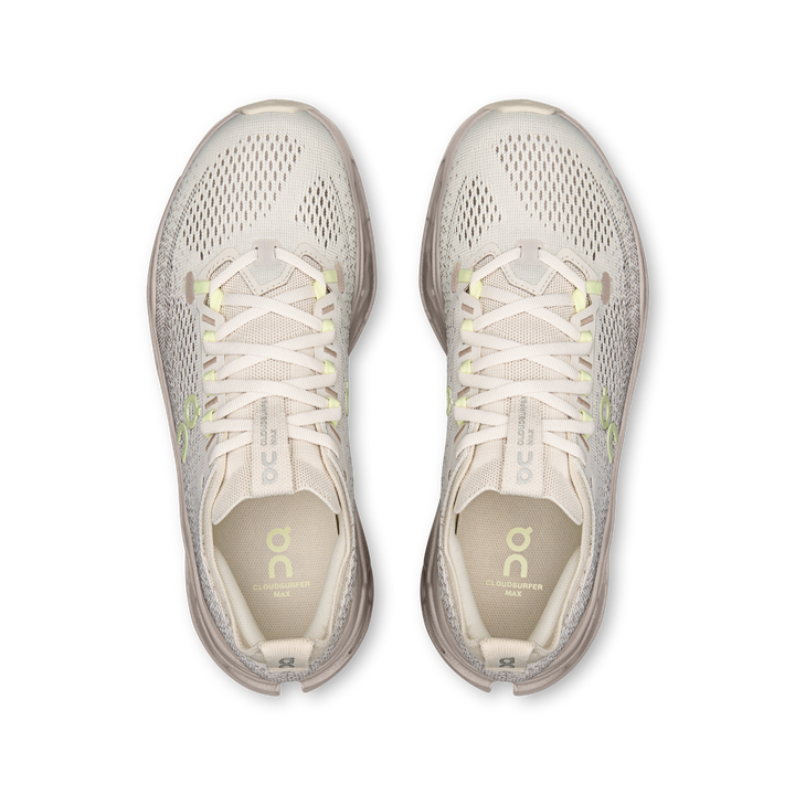 ON Damen Cloudsurfer Max – Pelican/Limelight – SS26
