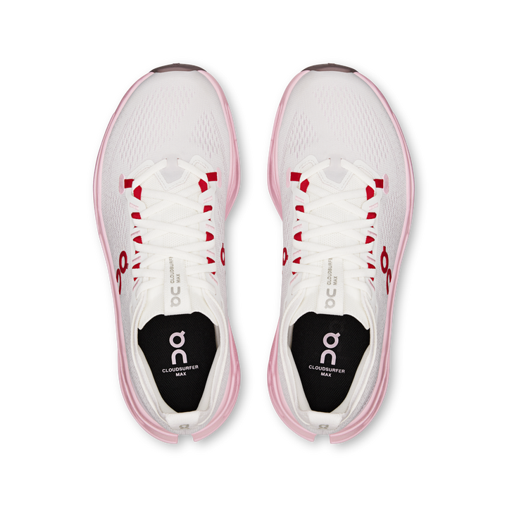 ON Damen Cloudsurfer Max – Elfenbein/Pfingstrose – SS26