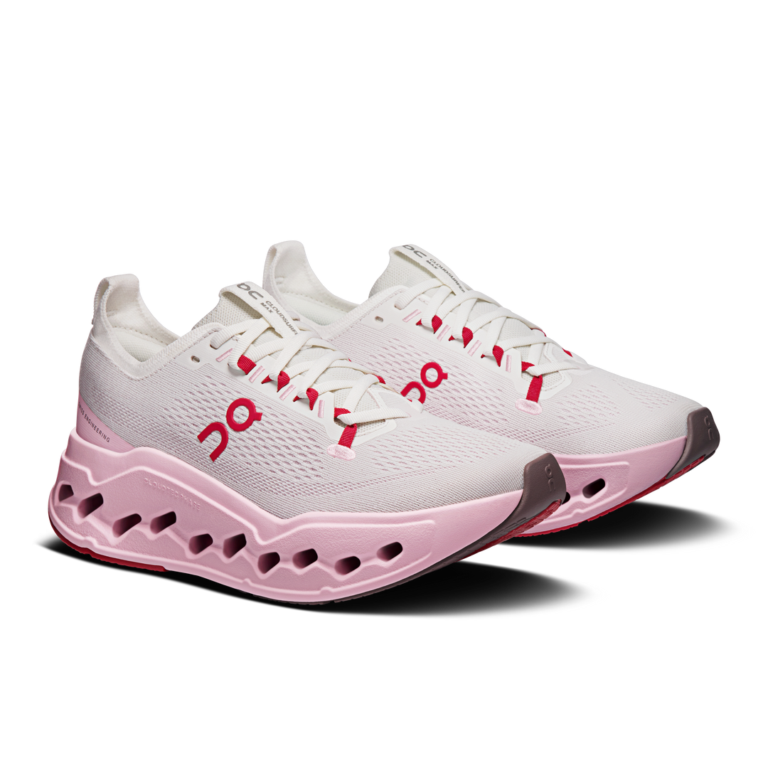 ON Damen Cloudsurfer Max – Elfenbein/Pfingstrose – SS26